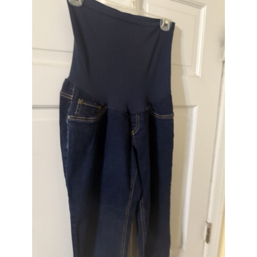 Indigo Blue Maternity Jeans Women Size Medium